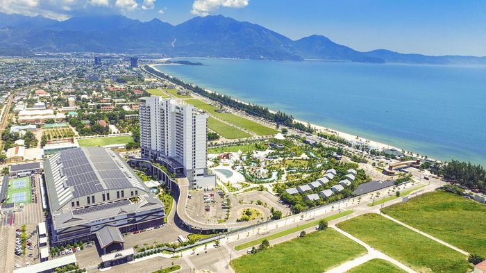 Diễn đàn Khởi nghiệp quốc gia – Hòa Khánh 2026 diễn ra chiều 16/7 tại khu vực vịnh Đà Nẵng (đường Nguyễn Tất Thành). Ảnh: Nguyễn Tú.