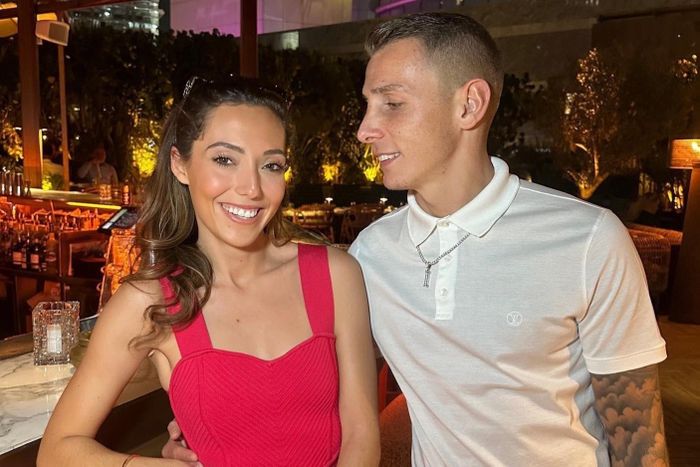 Lucas Digne và vợ Tiziri đã ở bên nhau 17 năm. Ảnh: @tiziri_digne/Instagram.