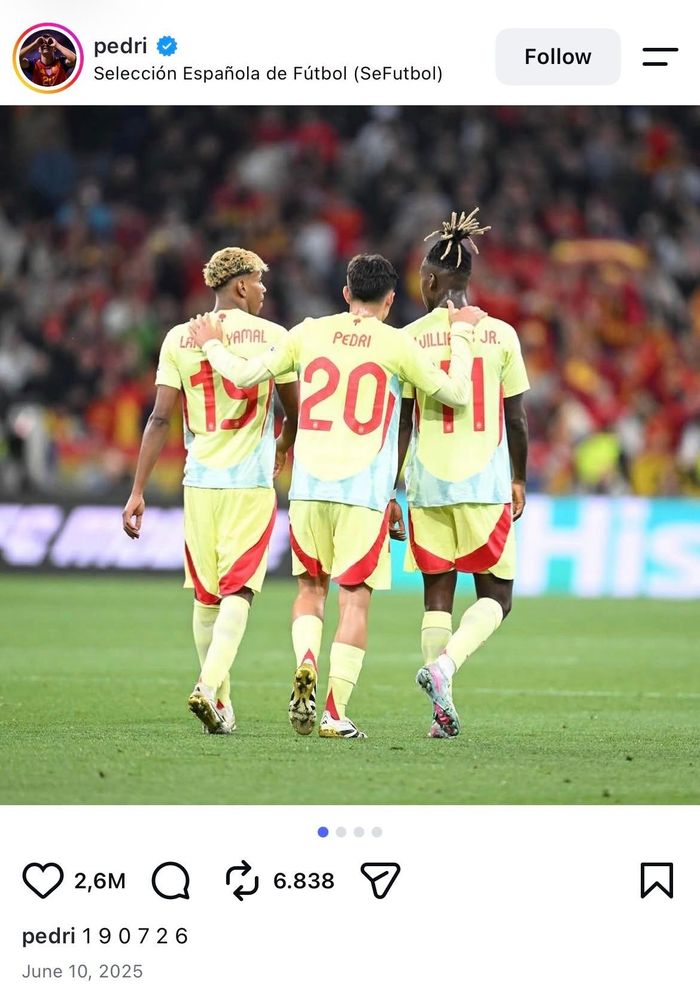  Sáu chữ số trong bài đăng năm 2025 nay trở thành tâm điểm sau tấm vé chung kết World Cup.