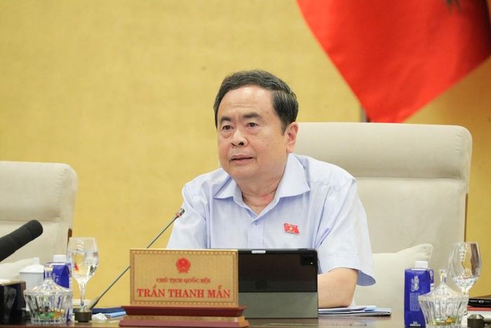 Chủ tịch Quốc hội Trần Thanh Mẫn chủ trì phiên họp