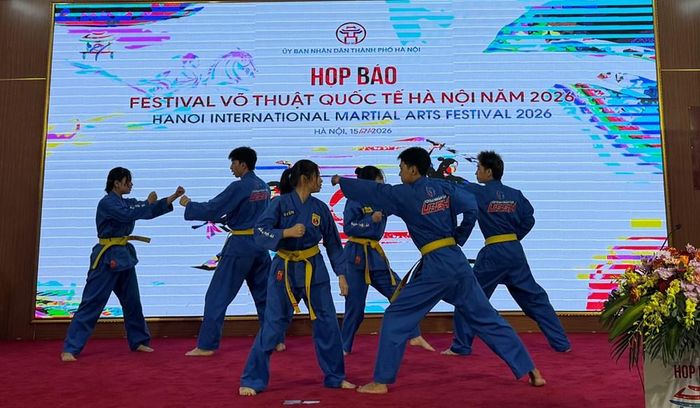 Festival Võ thuật quốc tế Hà Nội 2026 dự kiến diễn ra vào đầu tháng 8.2026 với nhiều hoạt động biểu diễn, thi đấu và giao lưu võ thuật đặc sắc