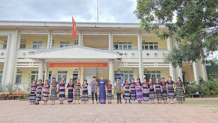 Việc sắp xếp mạng lưới trường học hướng tới nâng cao chất lượng giáo dục. Ảnh minh họa