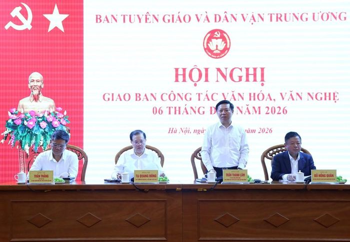 Hội nghị giao ban công tác văn hóa, văn nghệ 6 tháng đầu năm, định hướng nhiệm vụ trọng tâm 6 tháng cuối năm 2026