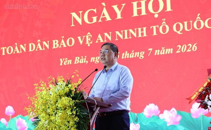 Phó Thủ tướng Thường trực Phạm Gia Túc phát biểu tại Ngày hội - Ảnh: VGP/Phương Nguyên
