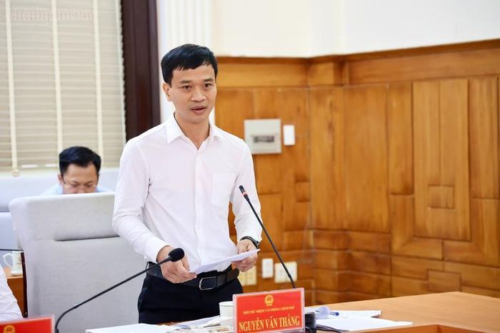 Phó Chủ nhiệm Văn phòng Chính phủ Nguyễn Văn Thắng phát biểu - Ảnh: VGP/Thu Sa
