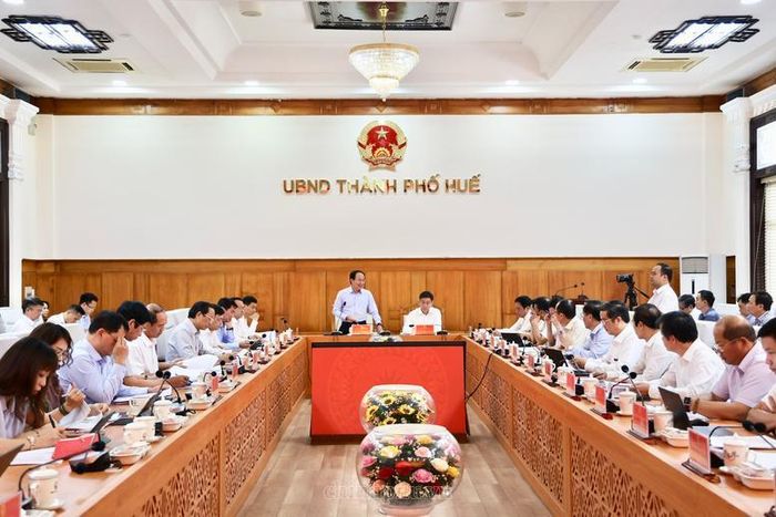 Phó Thủ tướng Lê Tiến Châu đề nghị thành phố tiên phong thực hiện 05 nhiệm vụ - Ảnh: VGP/Thu Sa