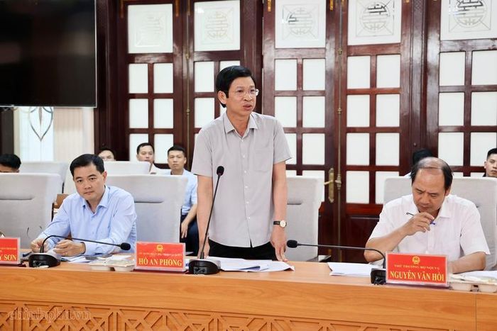 Thứ trưởng Bộ Văn hóa, Thể thao và Du lịch Hồ An Phong phát biểu - Ảnh: VGP/Thu Sa