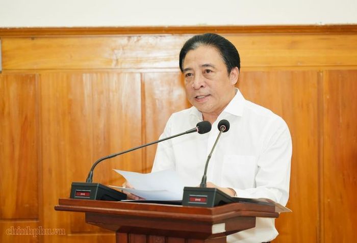 Chủ tịch UBND TP. Huế Nguyễn Khắc Toàn phát biểu - Ảnh: VGP/Thu Sa