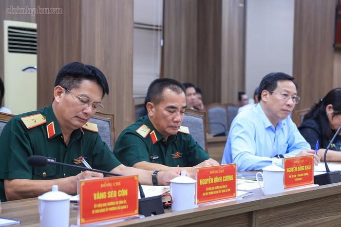 Các đại biểu dự cuộc làm việc - Ảnh: VGP/Nhật Bắc