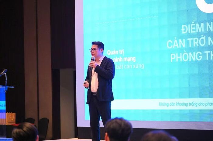Ông Vũ Duy Hiền, Chánh Văn phòng, Phó Tổng Thư ký Hiệp hội An ninh mạng quốc gia. (Ảnh NCA)