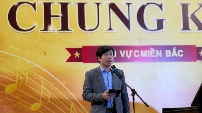 Phó Giáo sư, Tiến sĩ Nguyễn Huy Phương, Giám đốc Học viện Âm nhạc Quốc gia Việt Nam chia sẻ.