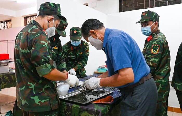  Công tác lấy mẫu ADN bảo đảm nghiêm ngặt 