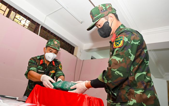  Công tác quàn hài cốt bảo đảm tính trang nghiêm 