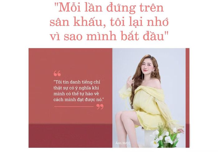 – Đã bao giờ chị nghĩ đến việc rời bỏ nghệ thuật? Điều gì khiến chị quyết định ở lại?
