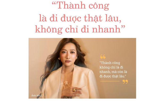 – Sau nhiều thay đổi trong cuộc sống, quan điểm của chị về thành công của một người nghệ sĩ có khác trước không?
