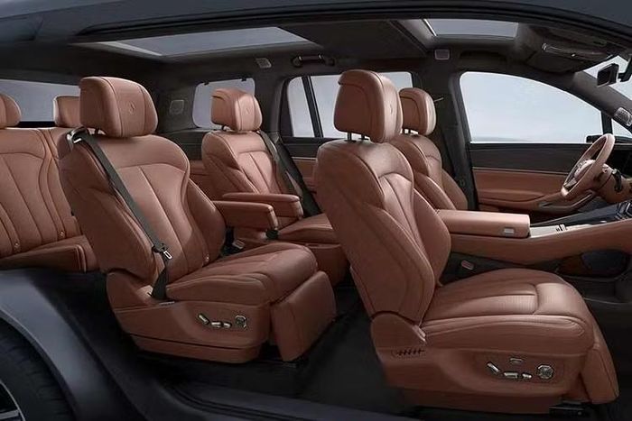 BYD Denza N9 dùng hệ truyền động hybrid sạc điện, kết hợp động cơ xăng 2.0L có công suất tối đa 152 kW (204 mã lực) với 3 mô-tơ điện. Mô-tơ phía trước cho công suất tối đa 200 kW (268 mã lực) trong khi 2 mô-tơ phía sau đều có công suất 240 kW (322 mã lực). Tổng công suất của 3 mô-tơ điện đạt 680 kW (912 mã lực), cho phép xe tăng tốc từ 0-100 km/h trong 3,7 giây.