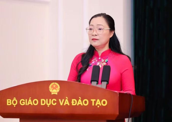 Thứ trưởng Bộ GD&amp;ĐT Nguyễn Thị Quyên Thanh.