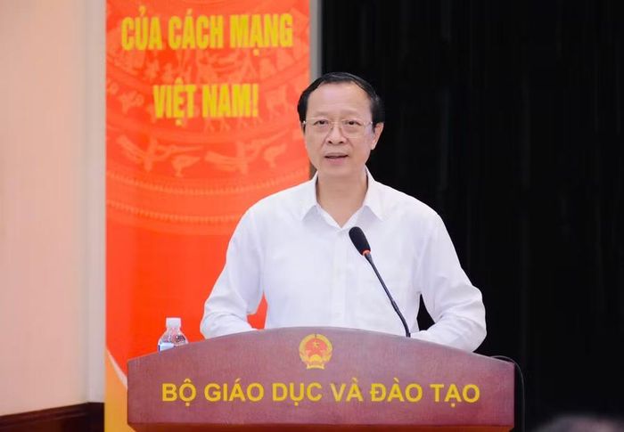 Thứ trưởng Thường trực Bộ GD&amp;ĐT Phạm Ngọc Thưởng.