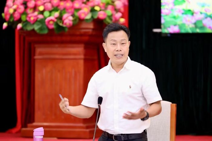 Thứ trưởng Lê Quân phát biểu tại hội thảo. Ảnh: Nguyễn Mạnh.