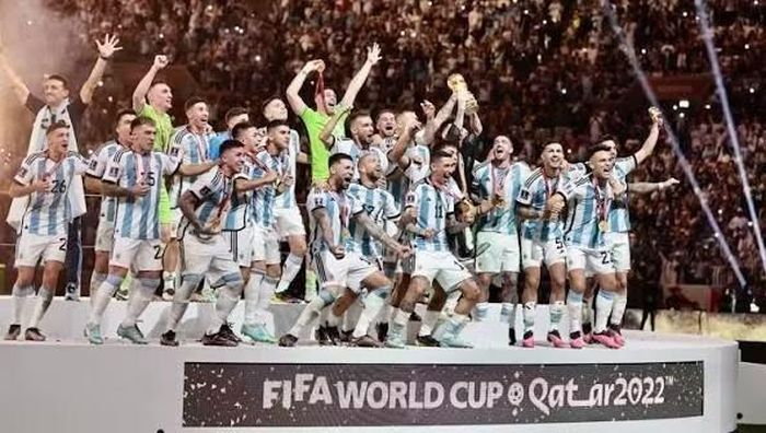Trong khi đó, tuyển Argentina đã 3 lần vô địch World Cup vào các năm 1978, 1986 và 2022. Ảnh: Internet.