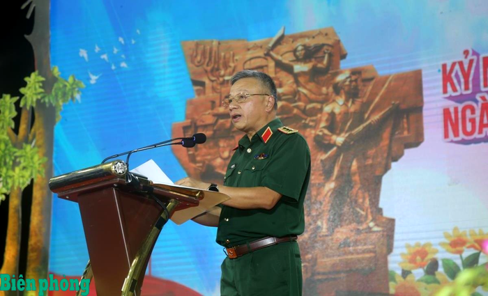 Thượng tướng Lê Quang Minh phát biểu chỉ đạo tại chương trình. Ảnh: Cẩm Linh