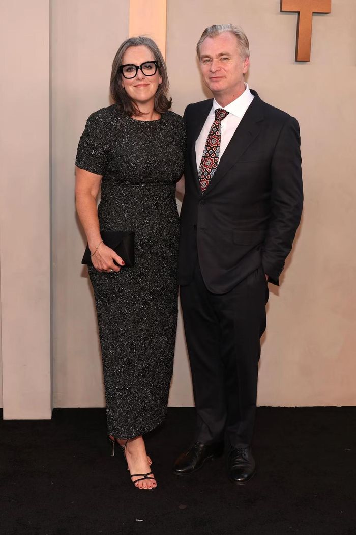 Đạo diễn Christopher Nolan và vợ, nhà sản xuất Emma Thomas. Ảnh: Shutterstock.
