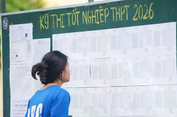 Thí sinh tham dự kỳ thi tốt nghiệp THPT 2026