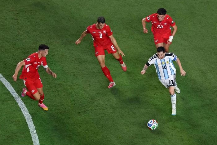Argentina ghi được rất nhiều bàn thắng sau phút 80.