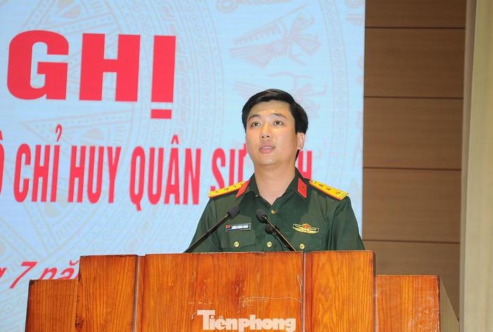 Thượng tá Lương Hoàng Giang - nguyên Chính ủy Bộ CHQS tỉnh Phú Thọ.
