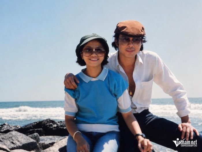 Điền Thanh và Bạch Lựu năm 1986.