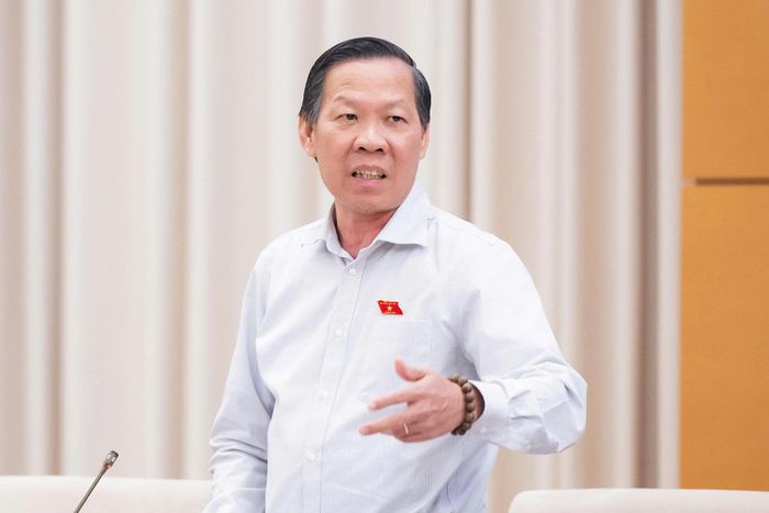 Chủ nhiệm Ủy ban Kinh tế và Tài chính Phan Văn Mãi. Ảnh: QH