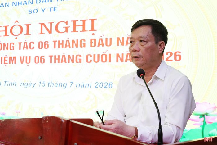 Giám đốc Sở Y tế Nguyễn Minh Đức định hướng một số nhiệm vụ trọng tâm của ngành trong những tháng cuối năm 2026.