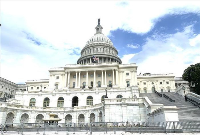 Trụ sở Quốc hội Mỹ tại thủ đô Washington DC. Ảnh: Ngọc Quang/TTXVN