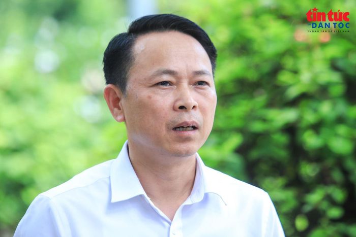 Ông Đặng Minh Thắng, Phó Bí thư Thường trực Đảng ủy xã Phúc Thịnh.