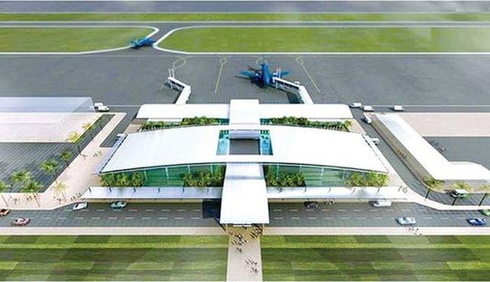 Phối cảnh Cảng Hàng không Quảng Trị. Ảnh: baoquangtri.vn
