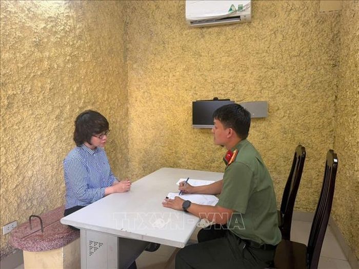 Bị can Nguyễn Thúy Hằng. Ảnh: TTXVN phát