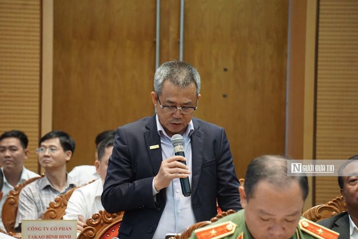 Ông Thái Như Hiệp nêu những vấn đề mà doanh nghiệp xuất khẩu nông sản đang gặp phải liên quan tới minh bạch dữ liệu và truy xuất vùng trồng