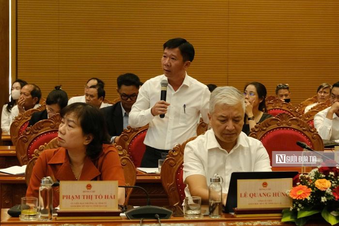 Ông Nguyễn Văn Lăng, Tống giám đốc Công ty CP Becamex VSIP Bình Định nói nhân tố xanh trong thút hút các dự án vào KCN Becamex VSIP