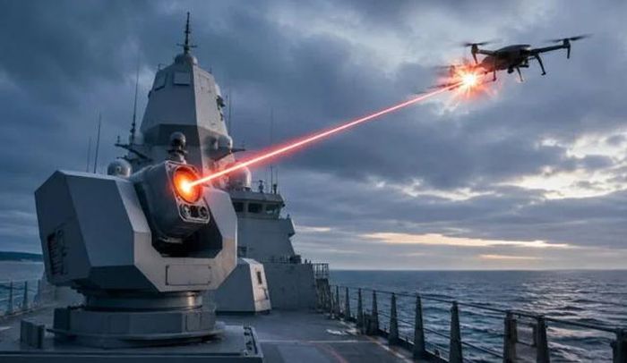 Vũ khí laser được xem là "khắc tinh" của UAV. Ảnh: Raksha Anirveda