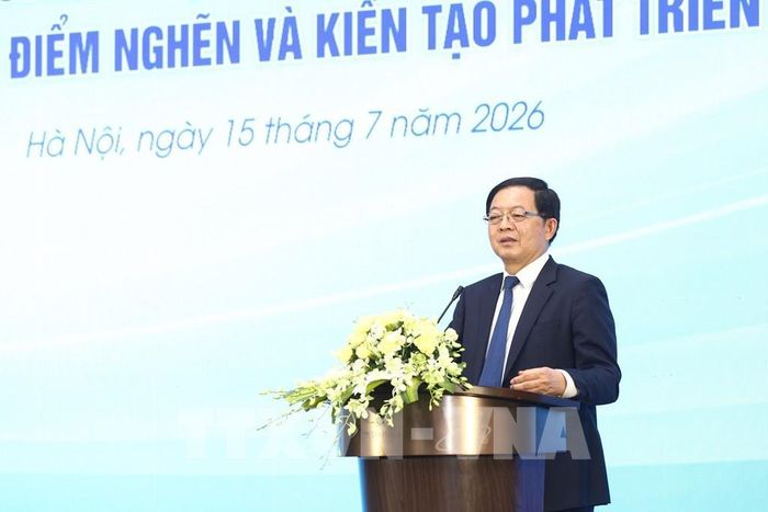 Phó Thủ tướng Chính phủ Hồ Quốc Dũng phát biểu chỉ đạo tại Hội nghị. Ảnh: Thu Phương - TTXVN 