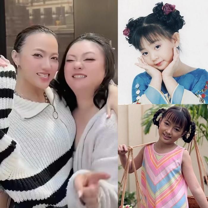 Xuân Mai và Xuân Nghi ghi dấu ấn với dòng nhạc thiếu nhi từ khi còn rất nhỏ. (Ảnh: Tổng hợp)