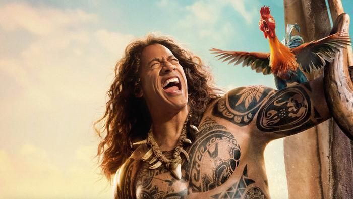 Sự góp mặt của ngôi sao Dwayne Johnson trong vai Maui kéo theo mức kinh phí sản xuất và cát-sê tăng vọt. Ảnh: Disney