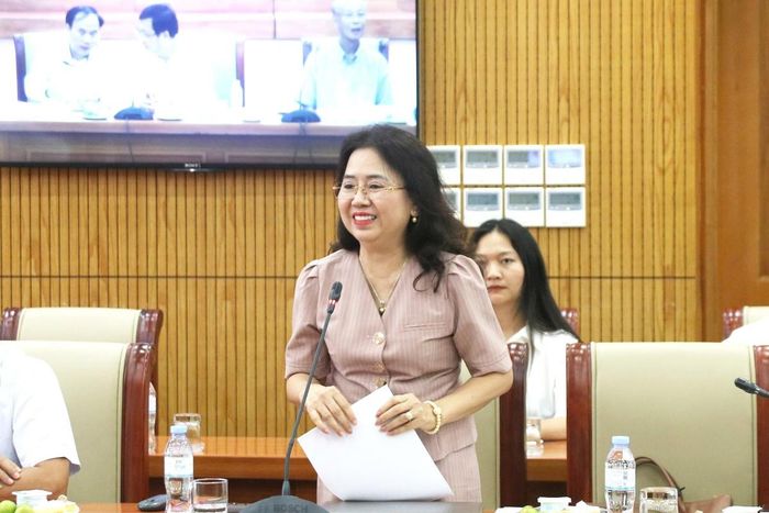 PGS.TS. Nguyễn Thị Nga, Phó Trưởng khoa Pháp luật Kinh tế, Trường Đại học Luật Hà Nội, phát biểu
