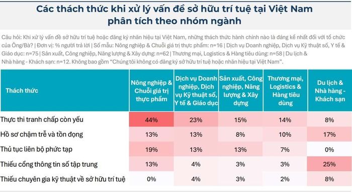 Thách thức trong thực thi xử lý sở hữu trí tuệ.