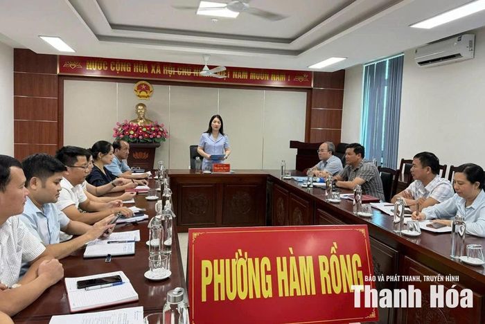 Phường Hàm Rồng tổ chức hội nghị triển khai quyết định giám sát việc lãnh đạo, chỉ đạo và giải quyết đơn, thư khiếu nại, tố cáo đối với đảng bộ cơ sở.