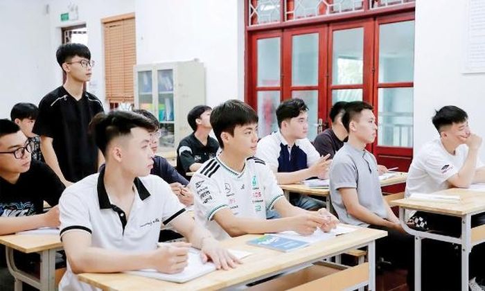 Một lớp học ngoại ngữ dành cho cán bộ, nhân viên Tập đoàn Goertek.