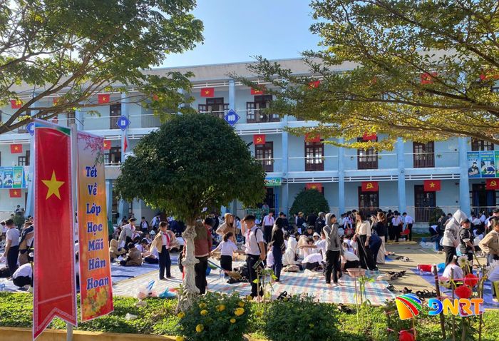 Trường THCS Nguyễn Trãi tổ chức các hoạt động ngoại khóa. Ảnh: HOÀNG LIÊN