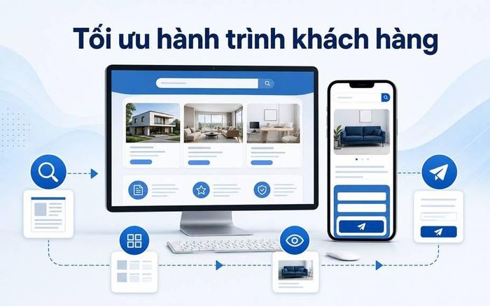 Thiết kế phù hợp giúp người dùng tìm kiếm thông tin và thực hiện thao tác thuận tiện hơn.