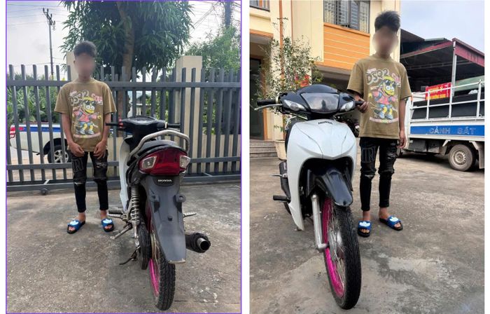Người vi phạm và phương tiện liên quan.