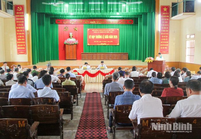 Quang cảnh kỳ họp. Ảnh: Hoa Xuân
